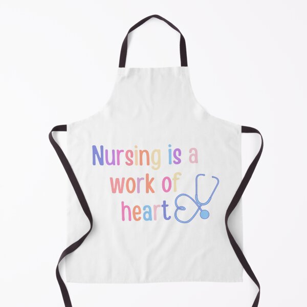 Item preview, Nursing is a work of heart - nurse gift/present #1 designed and sold by PickaSticka.