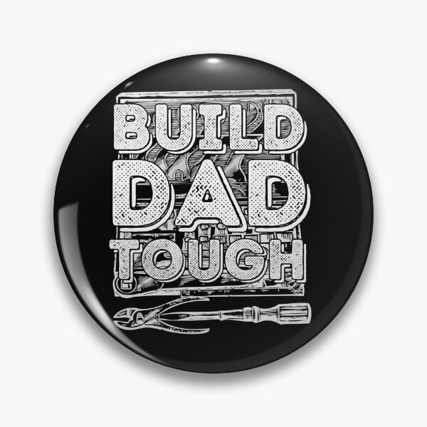 Item preview, Built Dad Tough designed and sold by Mixture-DESIGN.