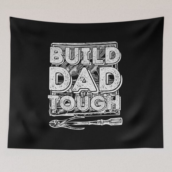 Item preview, Built Dad Tough designed and sold by Mixture-DESIGN.