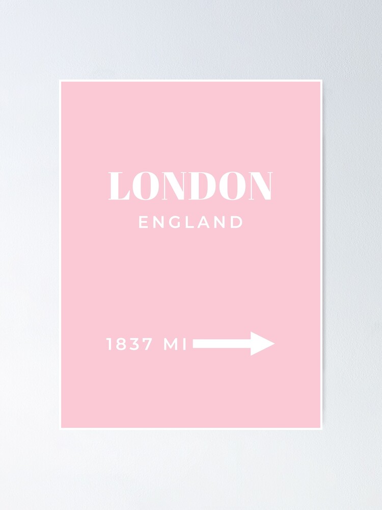 "London Print London Poster London Wall Art Decor London Decor London