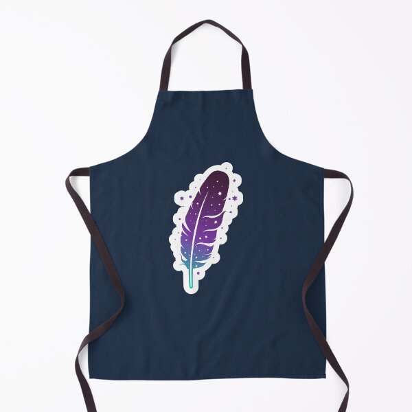Item preview, Celestial purple feather with stars designed and sold by WildOverload.