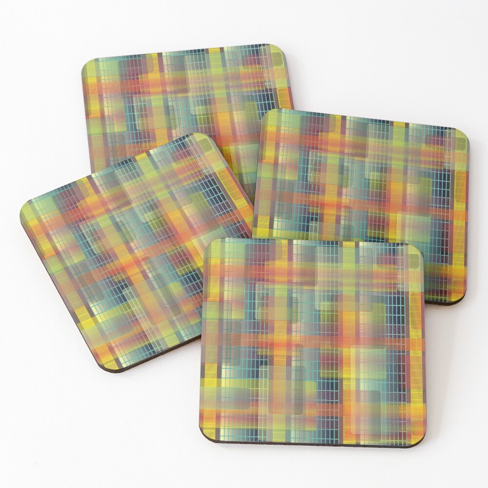 Item preview, Coasters (Set of 4) designed and sold by StripedFly.