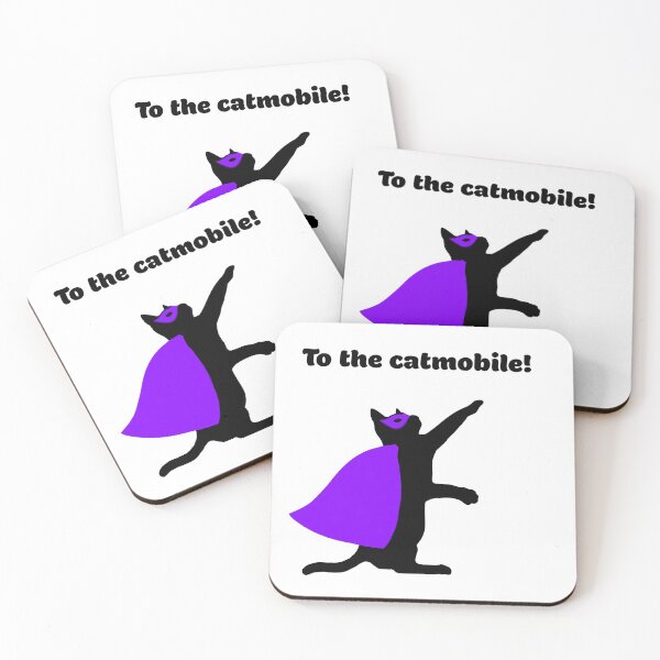 Item preview, To the catmobile! designed and sold by charliehorse9.