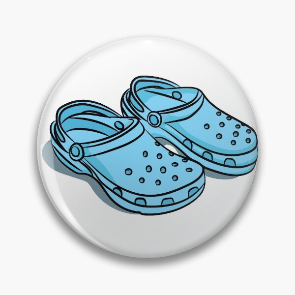 Item preview, Light Blue Crocs Shoes designed and sold by the_ graphicsgal.