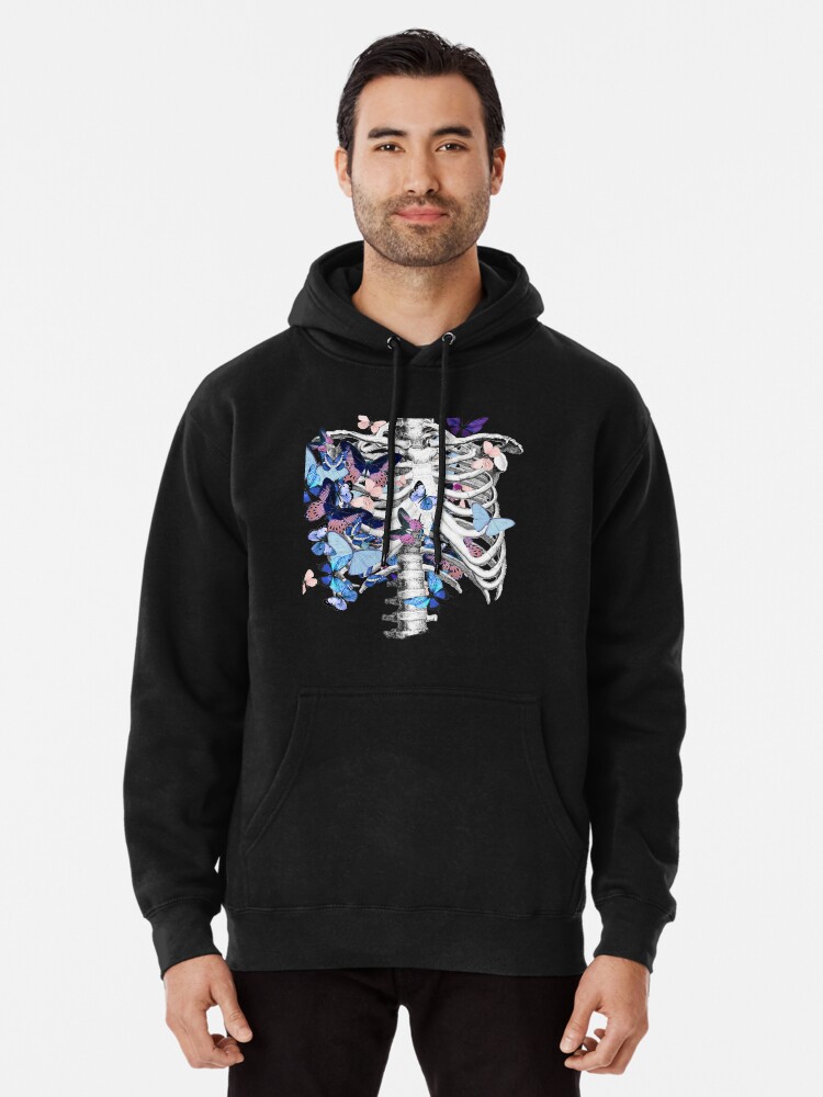 Butterfly sales ribs hoodie