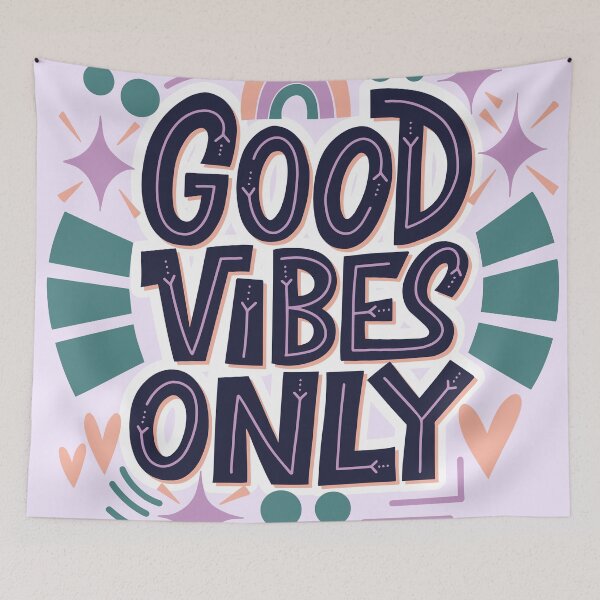 Item preview, Good Vibes Only designed and sold by Anna Suvorova.