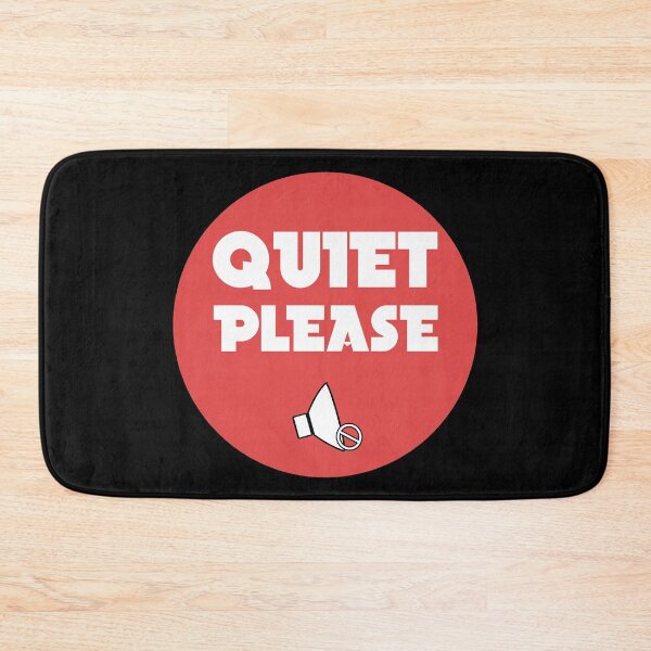 Item preview, quiet please designed and sold by GoranDesign.
