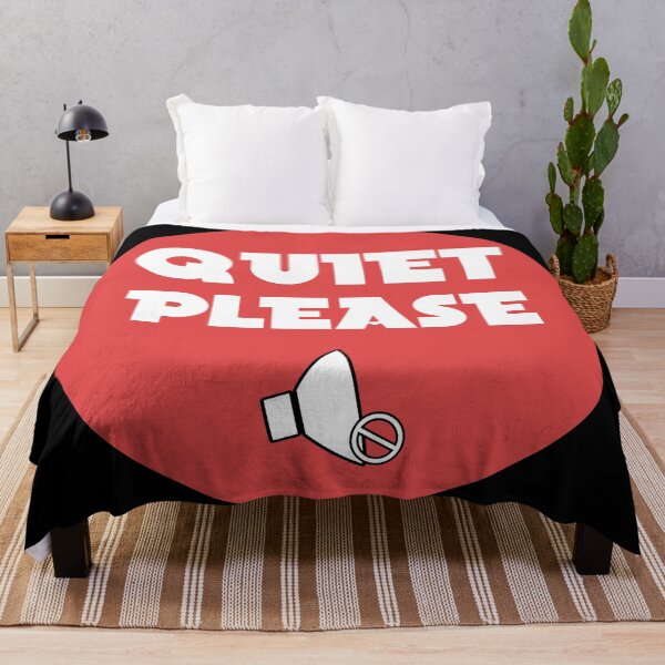 Item preview, quiet please designed and sold by GoranDesign.