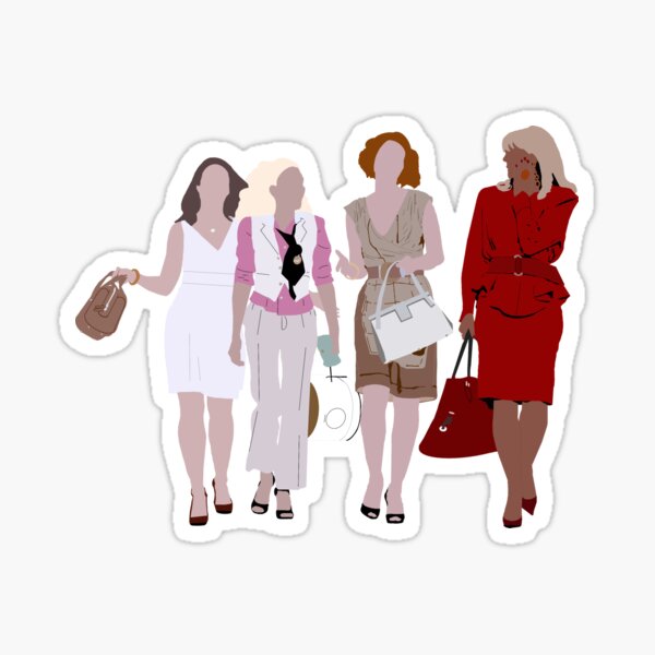 Sex And The City Stickers Redbubble Sex And The City Stickers Redbubble