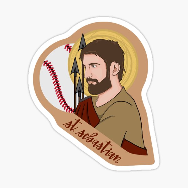 St. Sebastian (Baseball) Sticker