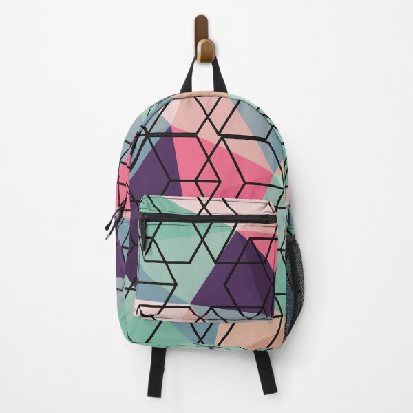 Item preview, Cubes, Geometrical Patchwork Pattern designed and sold by danaJG.