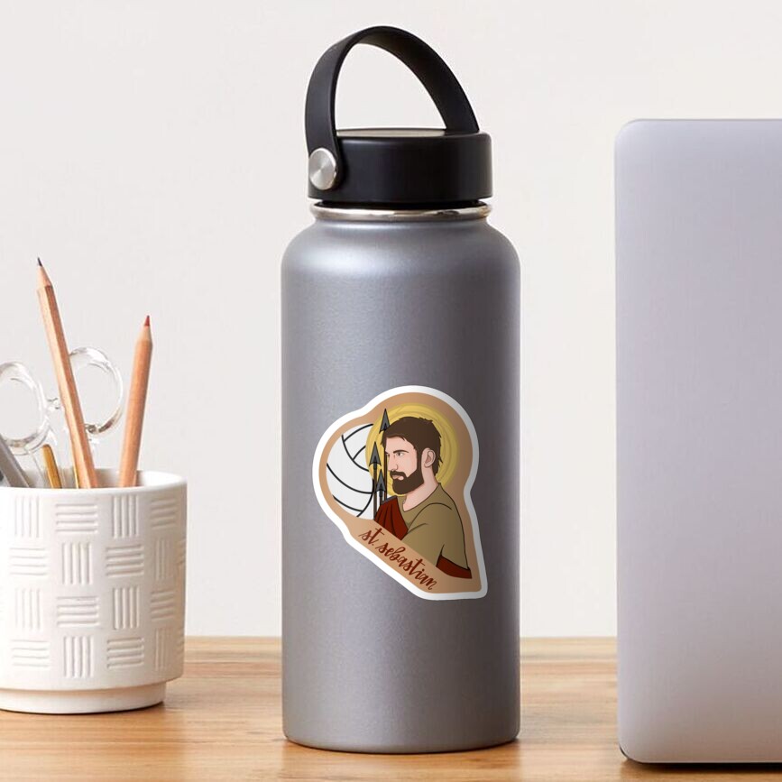 St. Sebastian (Volleyball) Sticker