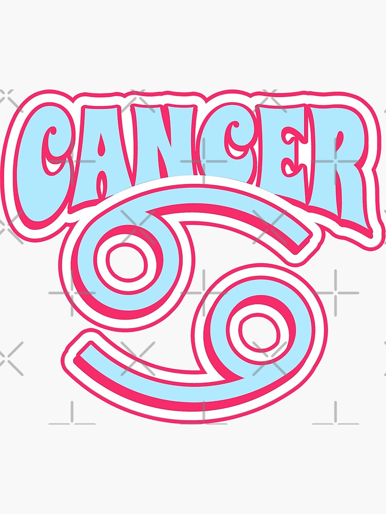 "Retro Cancercherry aqua zodiac signsporty astrologycute girly