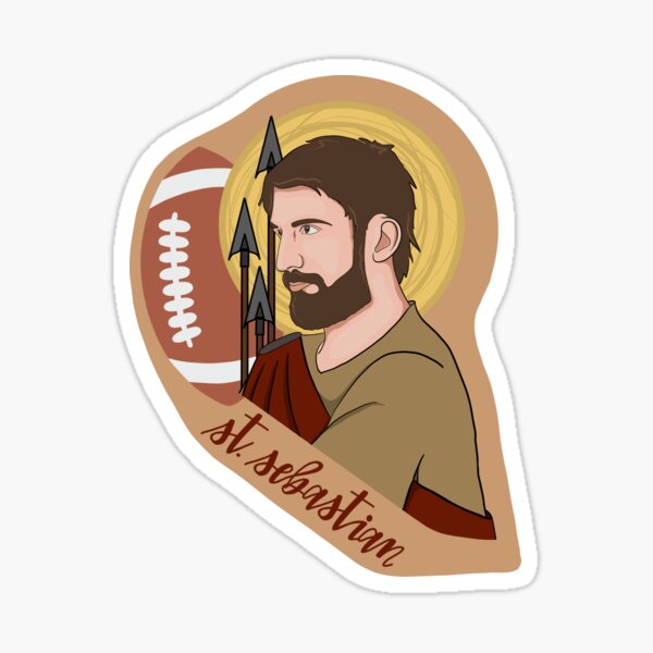 St. Sebastian (Football) Sticker