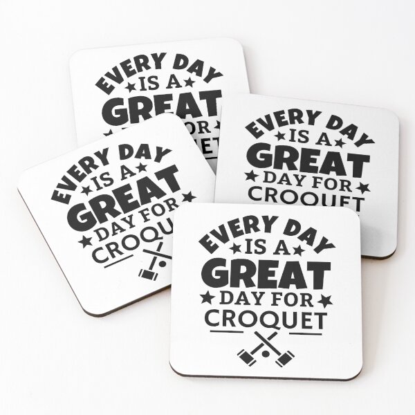 Item preview, Every day is a great day for croquet designed and sold by TheGreenGoat.