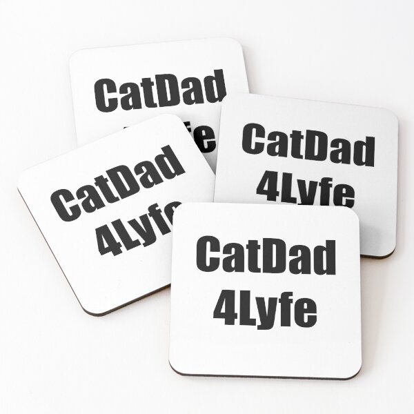Item preview, Cat Dad 4 Lyfe designed and sold by GrandHippoLove.