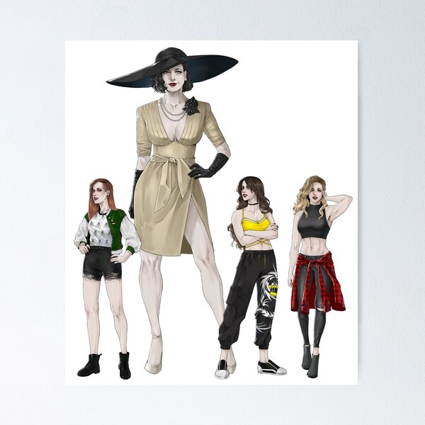 Vampire Hunters Anti- Valentine outfits Earthchild2022 - Illustrations ART  street