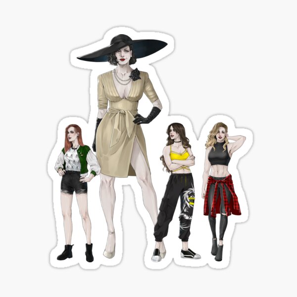 Modern House Dimitrescu Sticker