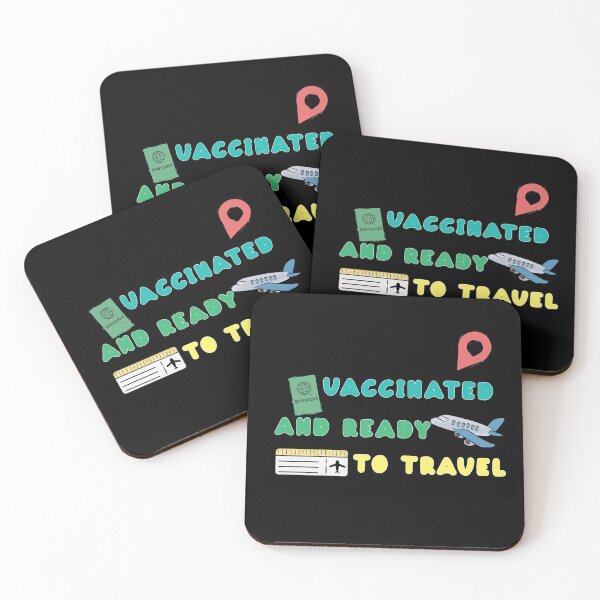 Item preview, Vaccinated And Ready To Travel designed and sold by Aymanerachif.