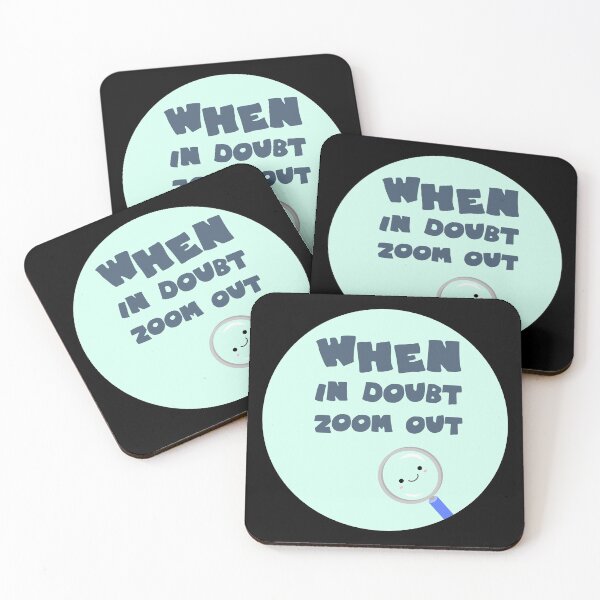 Item preview, when in doubt zoom out designed and sold by GoranDesign.