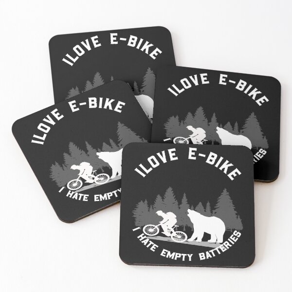 Item preview, I Love E-Bike I Hate Empty Batteries designed and sold by Wildchagapicker.