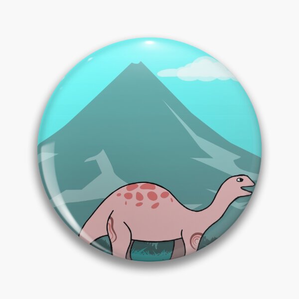 Item preview, dinosaur and volcano designed and sold by GoranDesign.