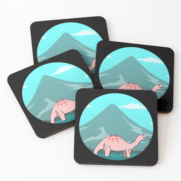 Item preview, dinosaur and volcano designed and sold by GoranDesign.