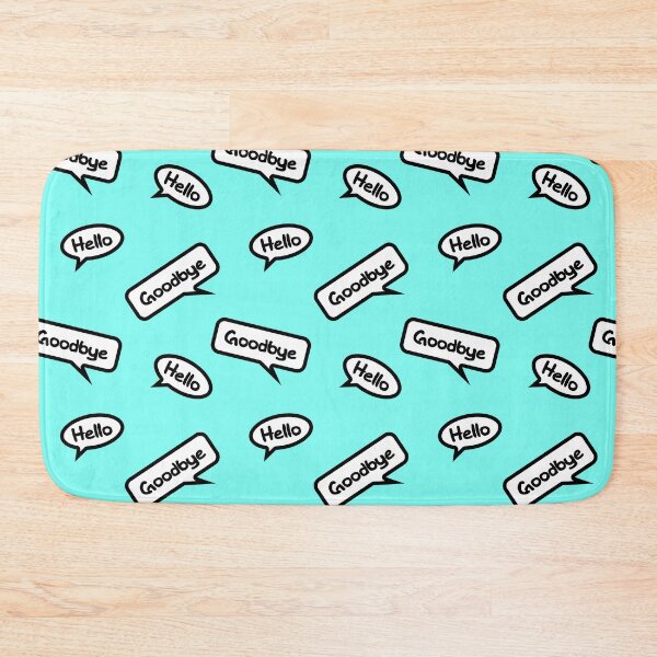 Item preview, Hello Goodbye Speech Bubbles designed and sold by cfspider.