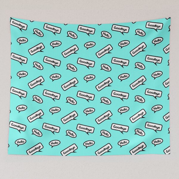 Item preview, Hello Goodbye Speech Bubbles designed and sold by cfspider.