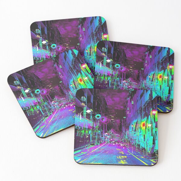 Item preview, Japanese Street, Bunkyo City, Tokyo Japan Glitch Art designed and sold by glitchhub.