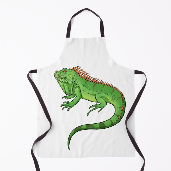 Item preview, Iguana the Green Reptile Artwork Drawing Illustration designed and sold by Gabrielptdedi.