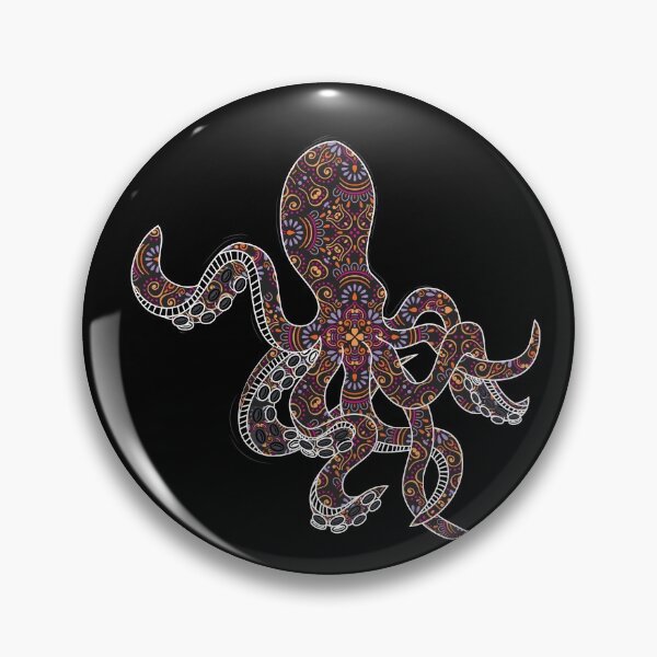 Item preview, Beautiful Octopus In Mandala Pattern.Beautiful Animal Mandala designed and sold by TheImperfecto.