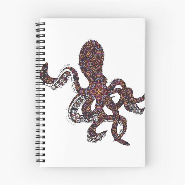 Item preview, Beautiful Octopus In Mandala Pattern. Beautiful Animal Mandala Prints designed and sold by TheImperfecto.