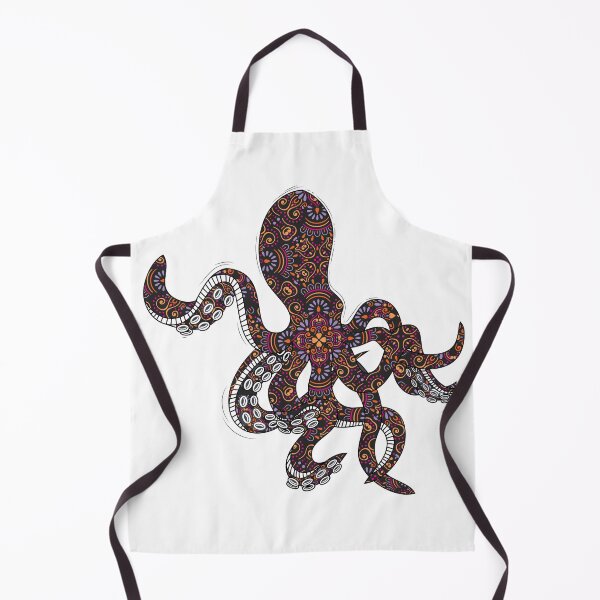 Item preview, Beautiful Octopus In Mandala Pattern. Beautiful Animal Mandala Prints designed and sold by TheImperfecto.