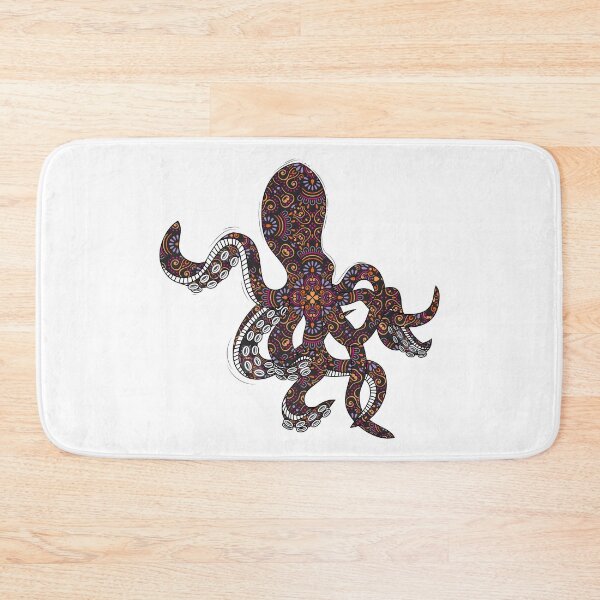 Item preview, Beautiful Octopus In Mandala Pattern. Beautiful Animal Mandala Prints designed and sold by TheImperfecto.