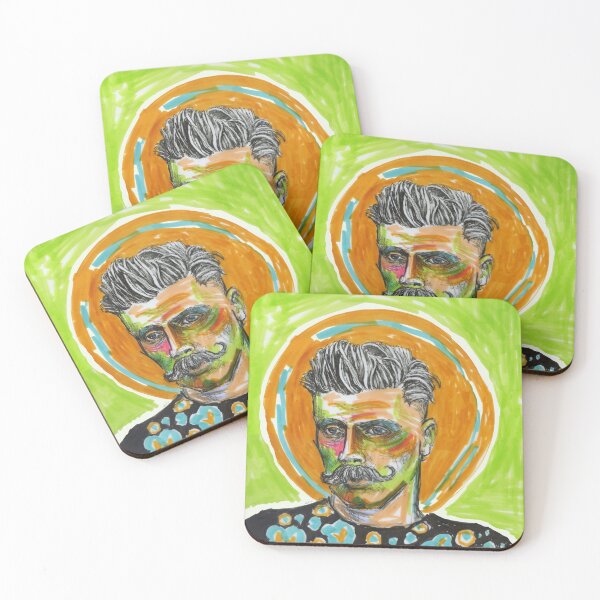 Item preview, Florals and Moustaches designed and sold by FanitsaArt.