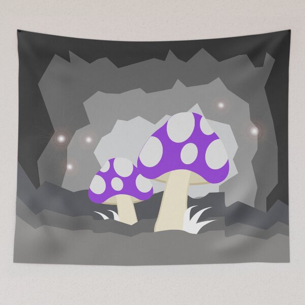 Item preview, Asexual Mushroom Cave designed and sold by BriefSneaf.