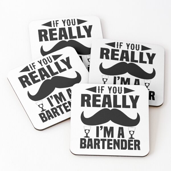 Item preview, I f you really, I am a bartender designed and sold by SasKloset.