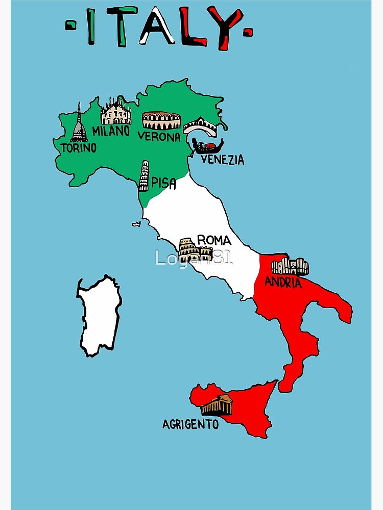 Italy map