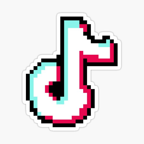 Pixel Art Logo Tik Tok Samarmeo