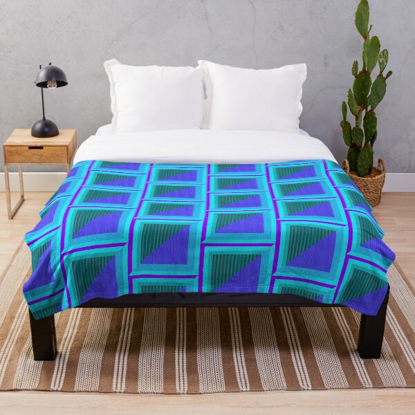 Item preview, Squared Blue designed and sold by CodedByYaz.