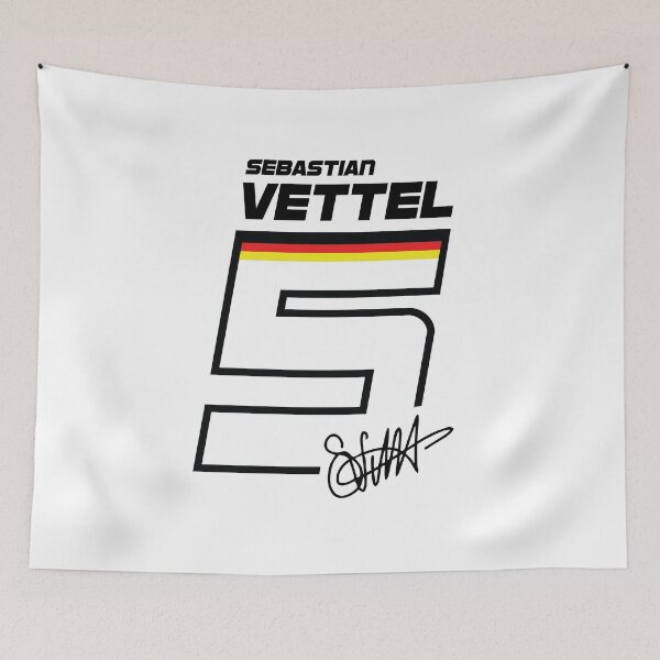 Item preview, F1 Sebastian Vettel 5 designed and sold by classicdshop.