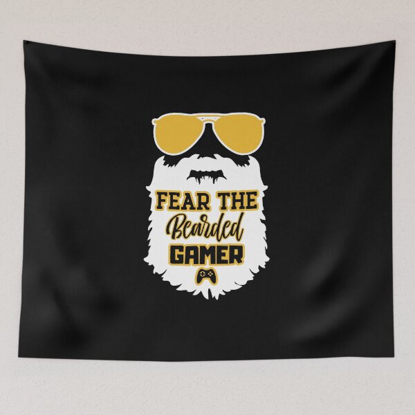 Item preview, Fear the bearded gamer designed and sold by FurioInc.