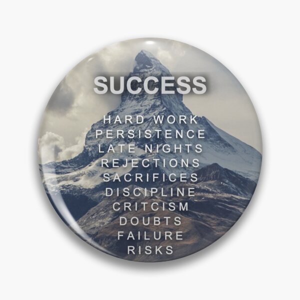 Item preview, 'Success Mountain' Life & Entrepreneurship Motivation designed and sold by ZoomOutlet.