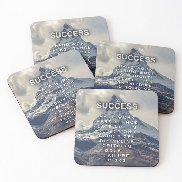 Item preview, 'Success Mountain' Life & Entrepreneurship Motivation designed and sold by ZoomOutlet.