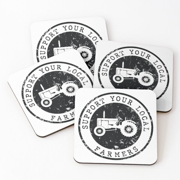 Item preview, Support Local Farmers designed and sold by CapitalA.
