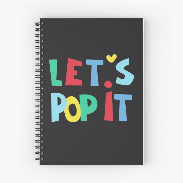 Item preview, Let`s Pop it slogan designed and sold by Svetlana Piatigoskaia.