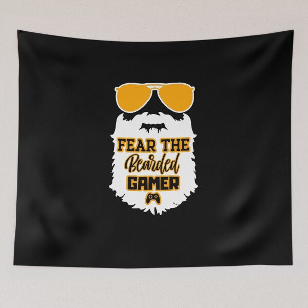 Item preview, Fear the bearded gamer designed and sold by FurioInc.