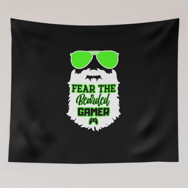 Item preview, Fear the bearded gamer designed and sold by FurioInc.