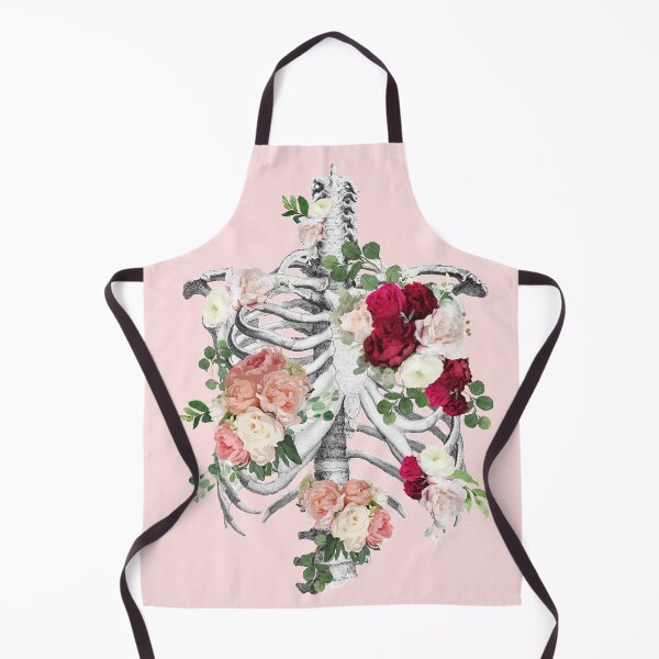 Item preview, Anatomy, ribcage, rib cage,roses bloom spring designed and sold by Collagedream.